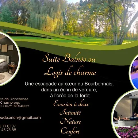 Bed & Breakfast Balneo En Bord De Foret *